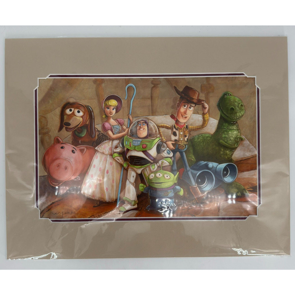 Disney Parks Toy Story 25th Anniversary Art Print By Darren Wilson 14x18 New - Picture 2 of 12